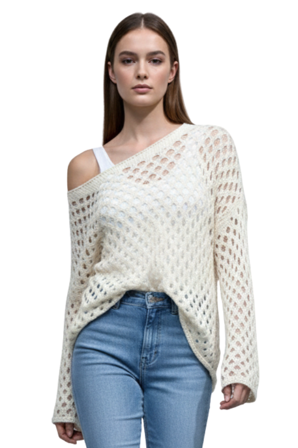 The Margot Crochet Sweater
