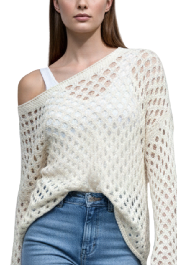 The Margot Crochet Sweater