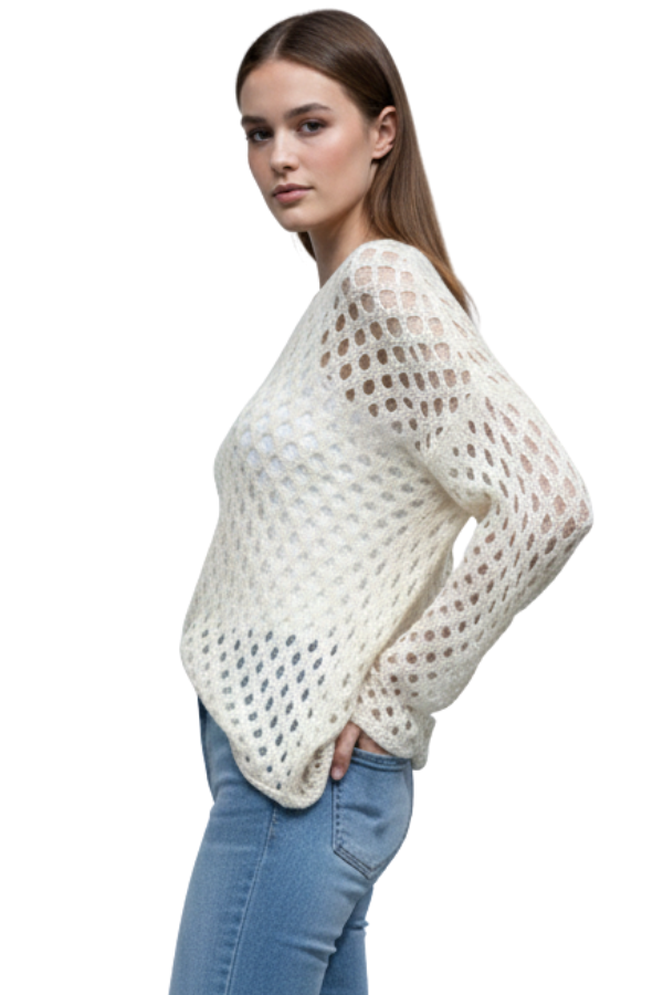 The Margot Crochet Sweater