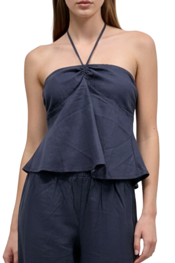 The Linen Tube Top