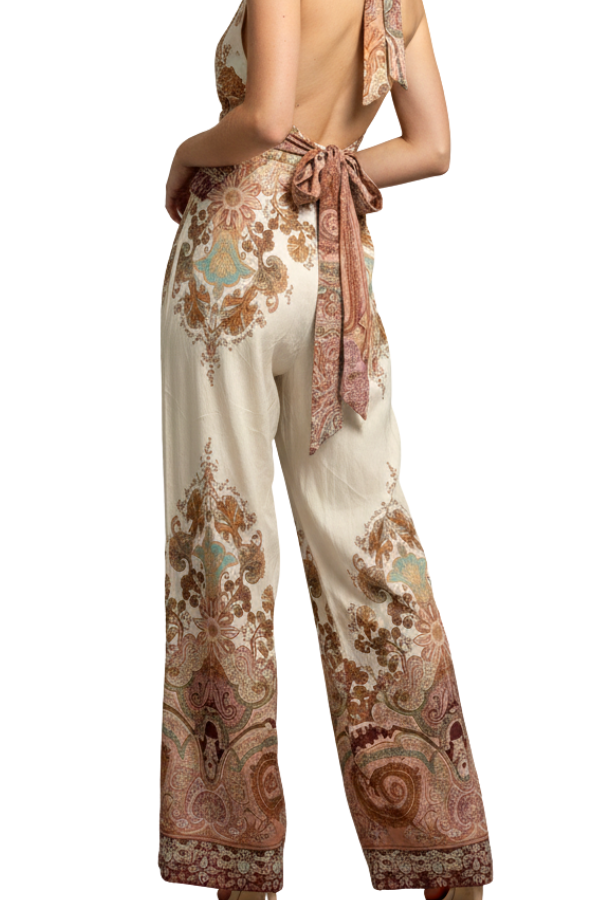 The Paisley Wide Leg Pant