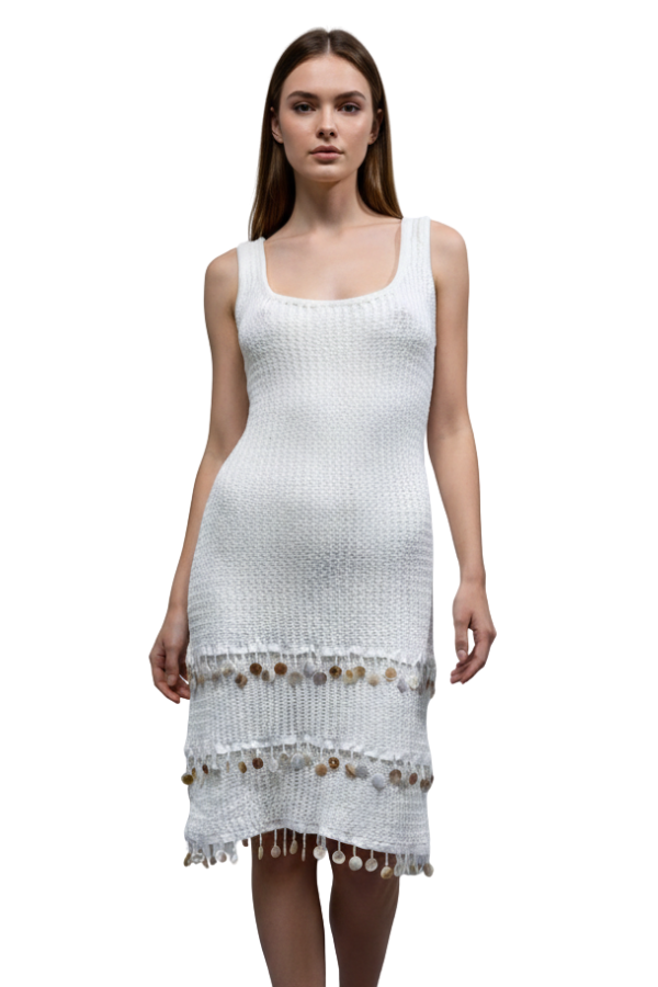 The St. Barts Shell Cover Up Dress