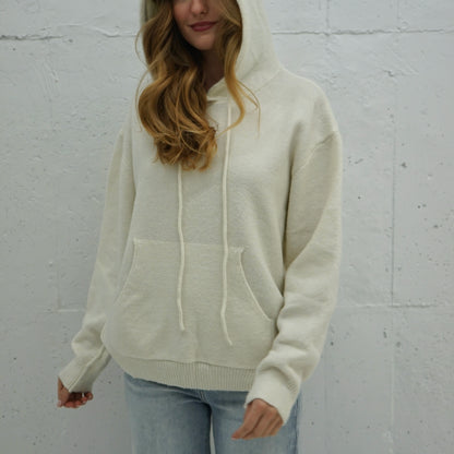 casual hood sweater