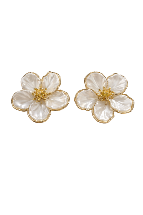 The Tea Party Flower Earring