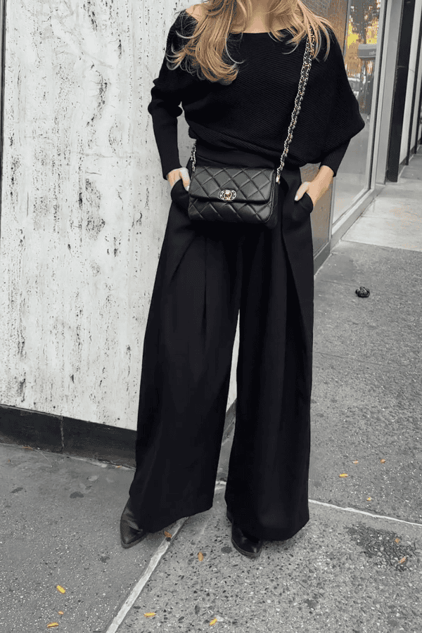 The Manhattan Pleated Trousers Pant