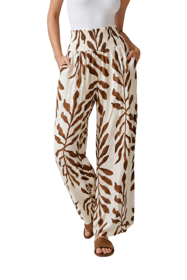 The Juliet Print Long Pants