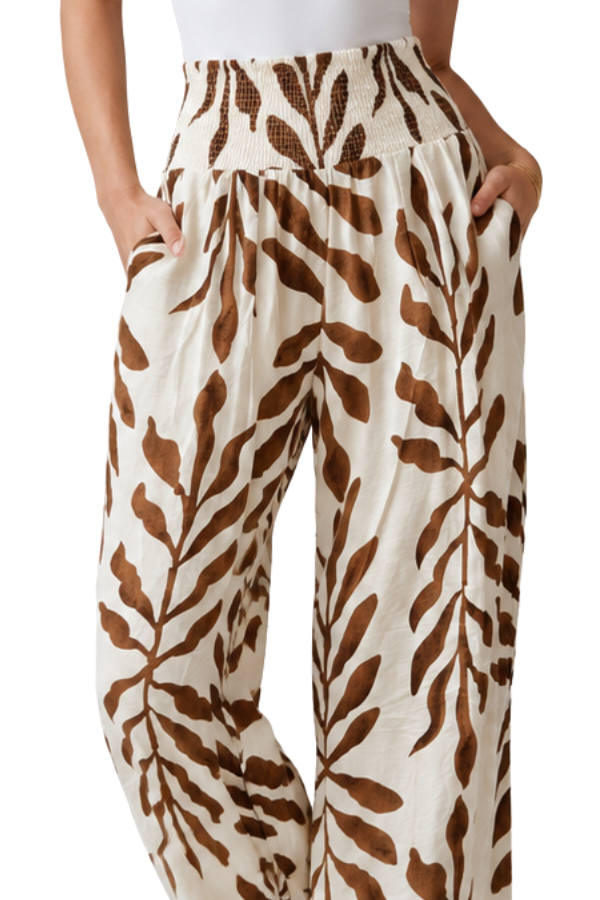 The Juliet Print Long Pants