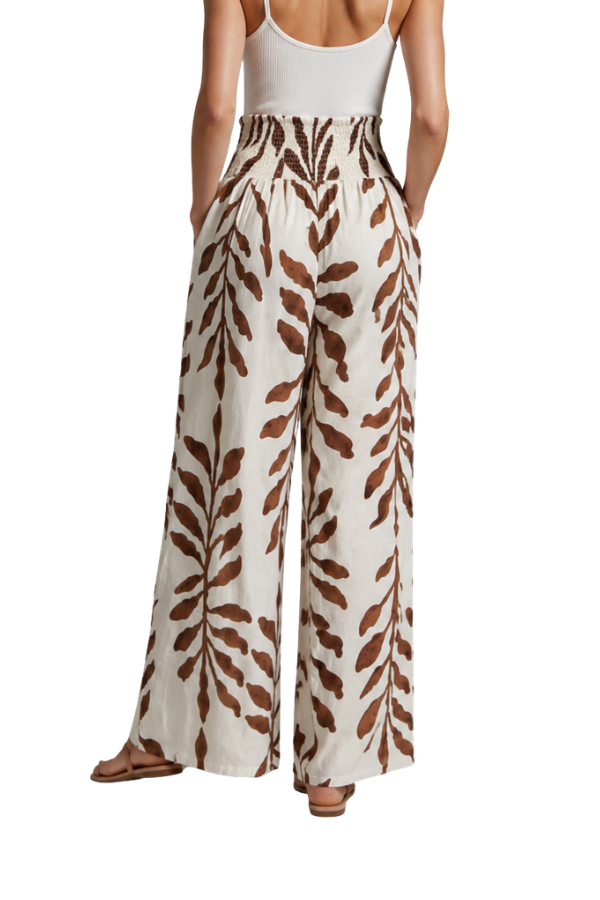 The Juliet Print Long Pants