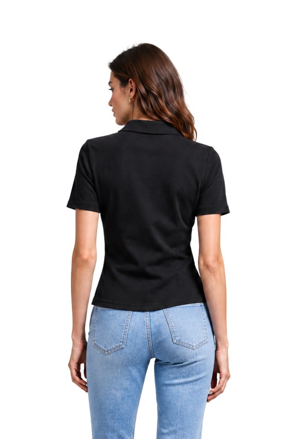 The Sloane Button-Pocket Polo