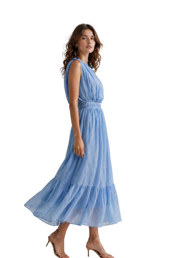 The Margot Sheer Midi Dress