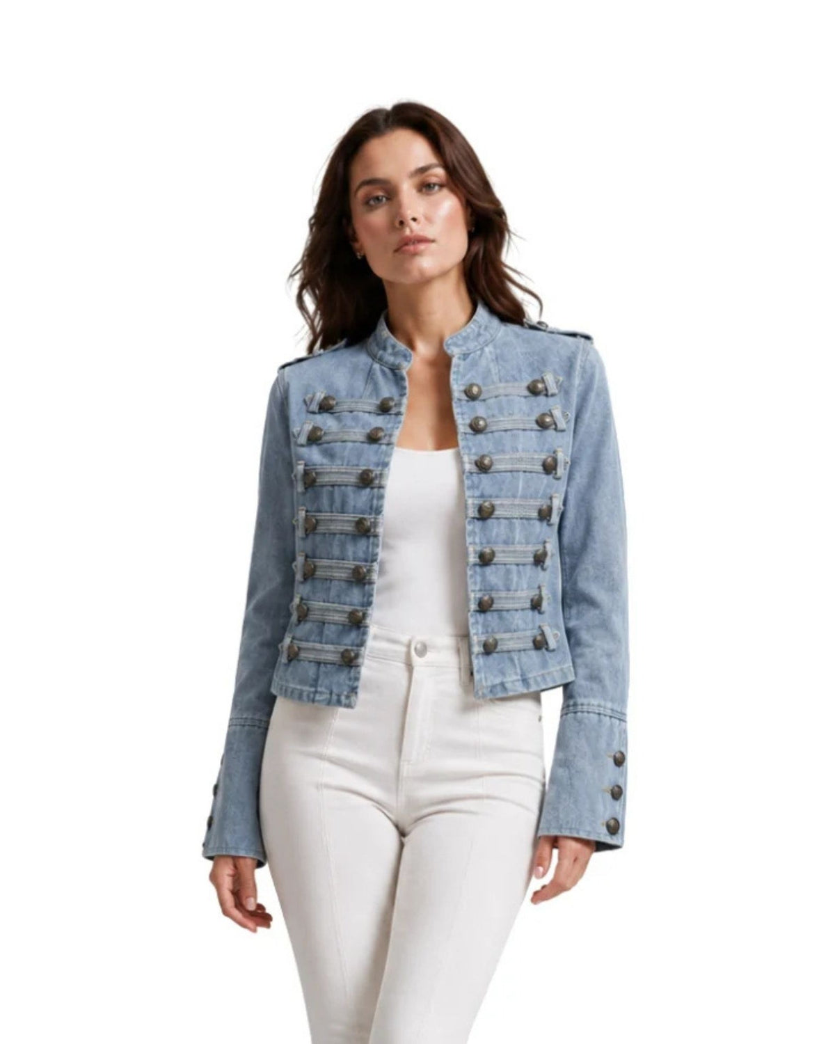 The Napoleon Denim Fit Jacket - pookie and sebastian
