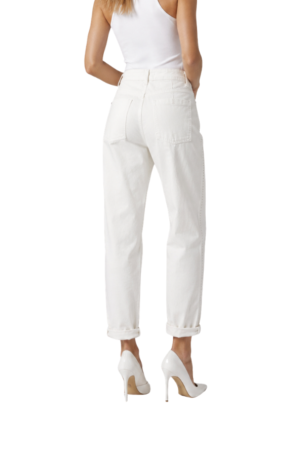 The Elie Brown Stitch Barrel Light Jeans