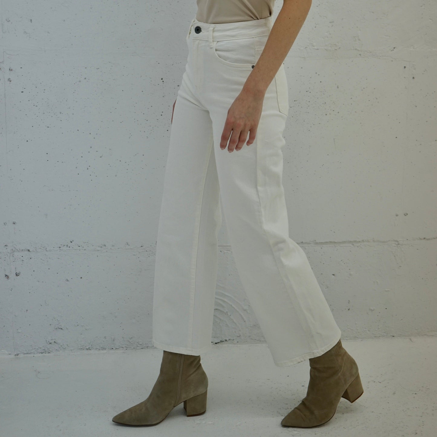 Italian Ivory Jeans