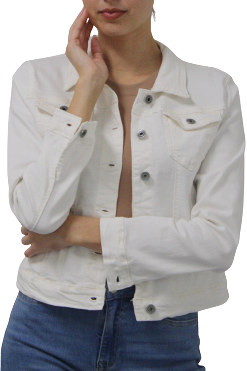 Italian Super Stretch Denim Jacket