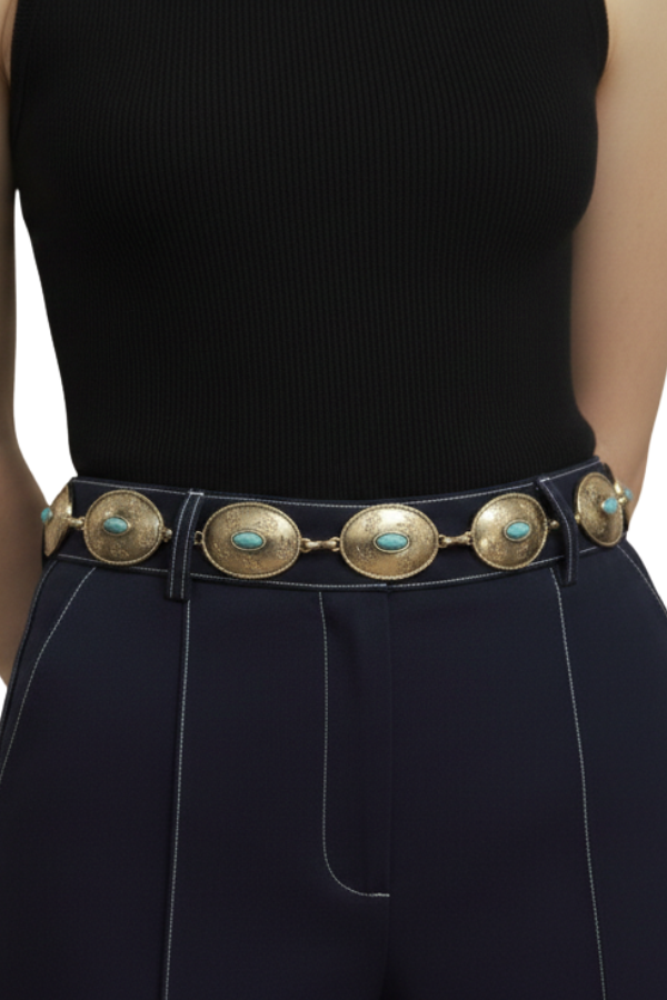 The Turquoise Chain Belt