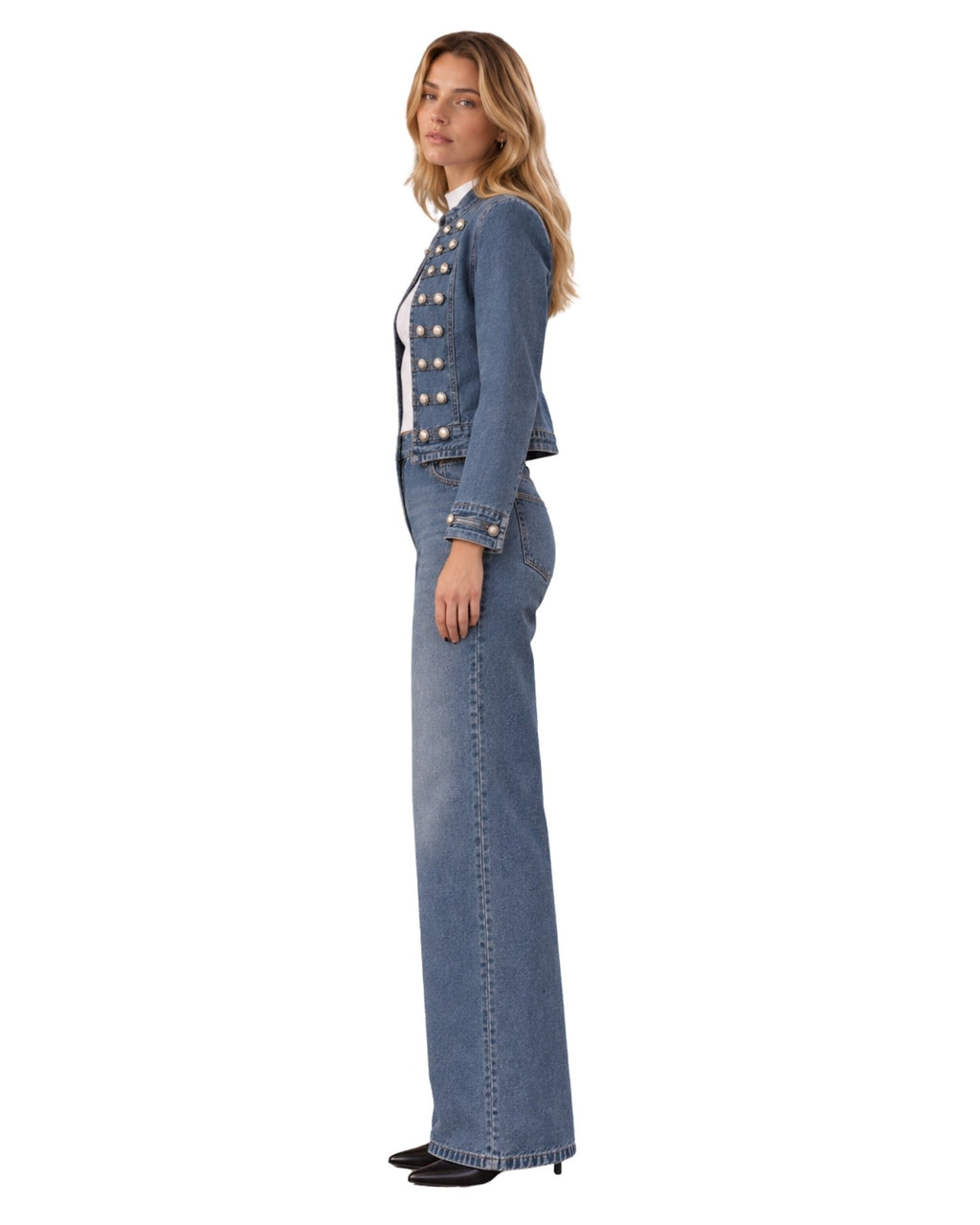 The Millie Medium Wash Denim Jacket
