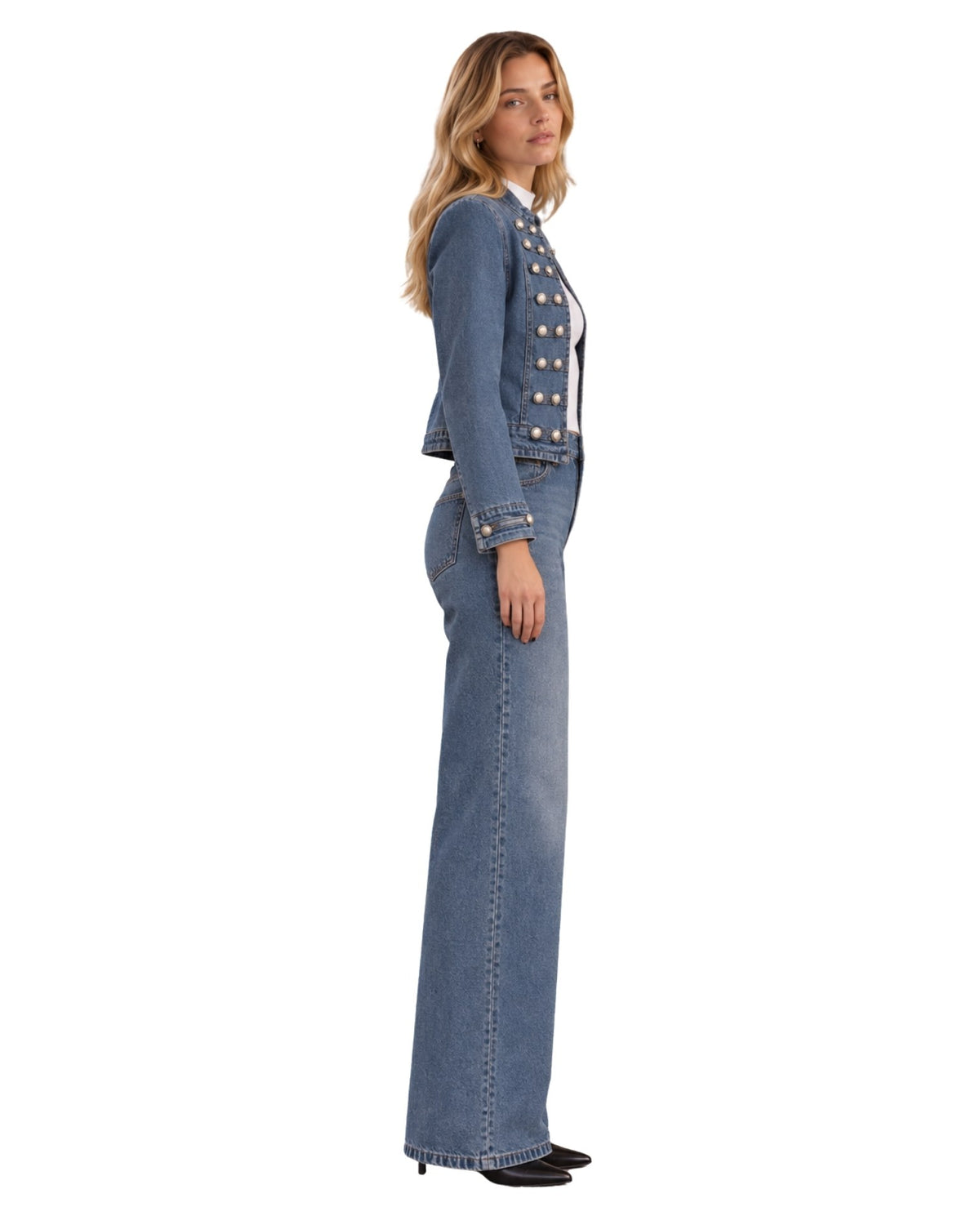 The Millie Medium Wash Denim Jacket
