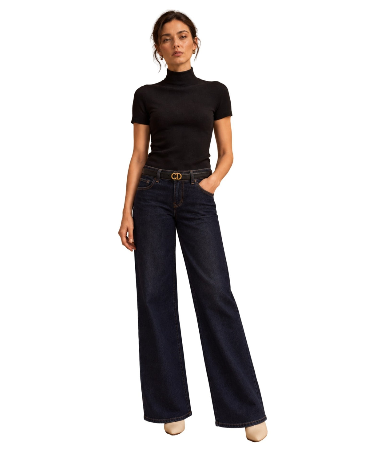 The Bri Short Sleeve Sweater