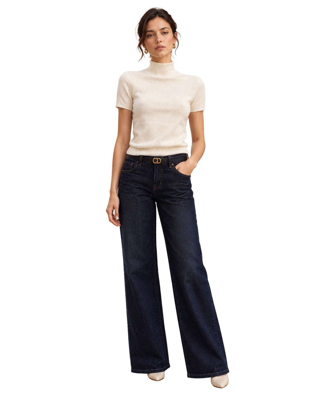 The Bri Short Sleeve Sweater