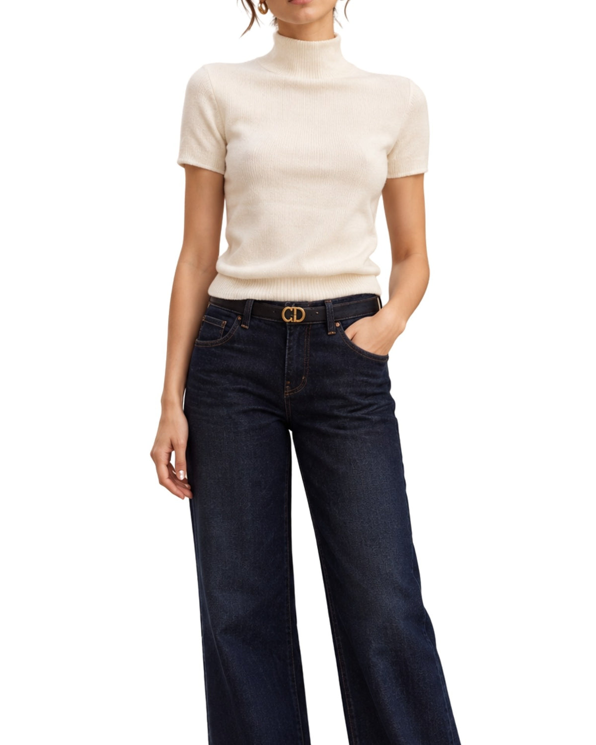 The Bri Short Sleeve Sweater