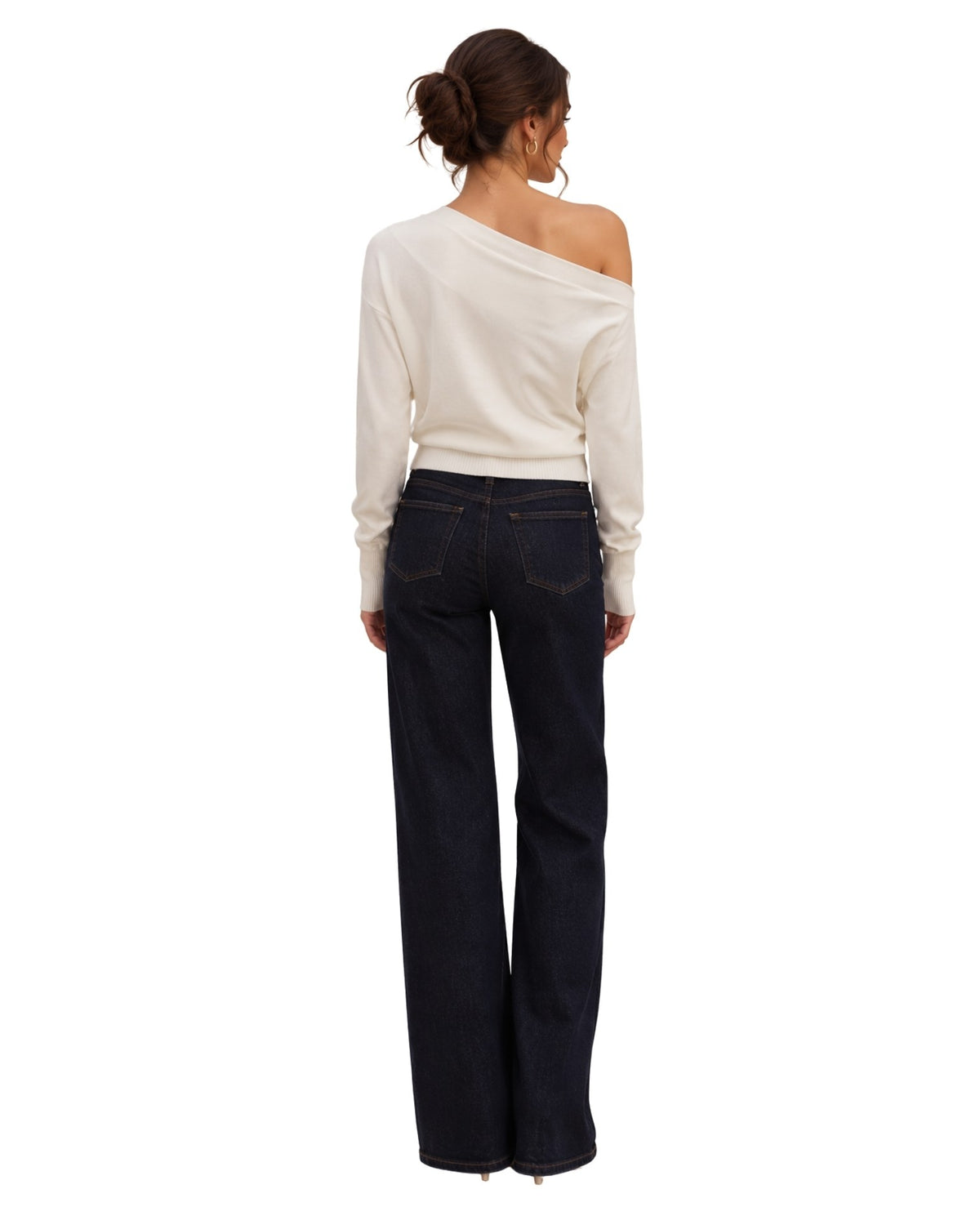 The Ultra Soft One Shoulder Sweater