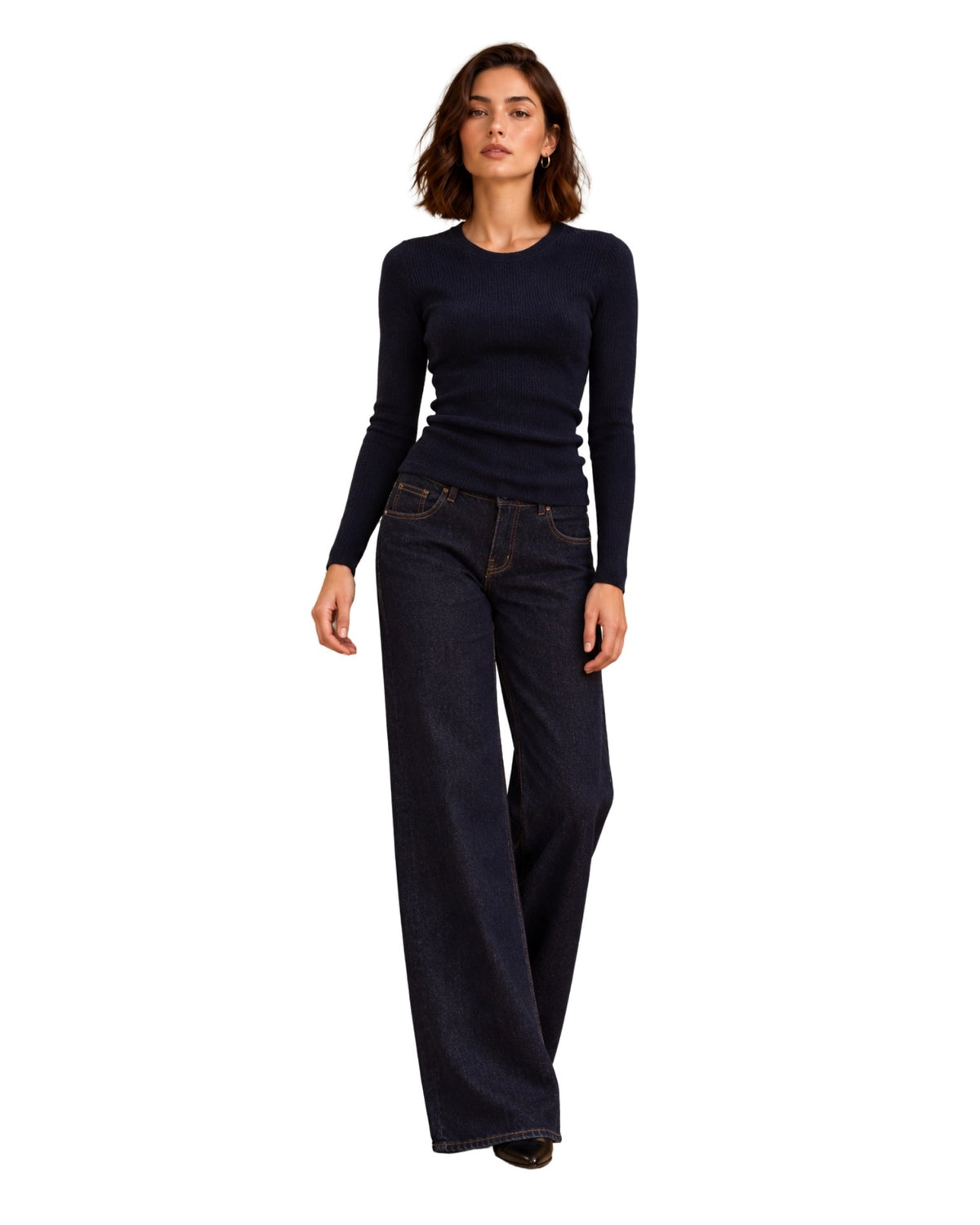 The Perfect Long Sleeve - Navy