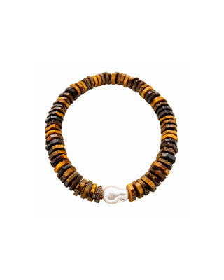 The Camilla Stone and Pearl Beaded Necklace