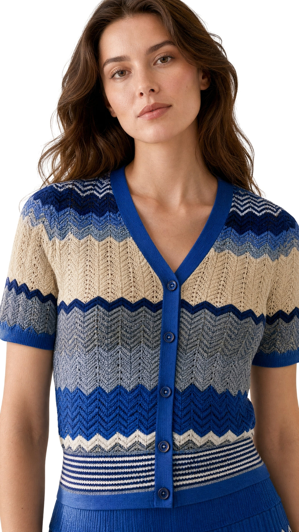 The Margot Knit V-Neck Sweater Top