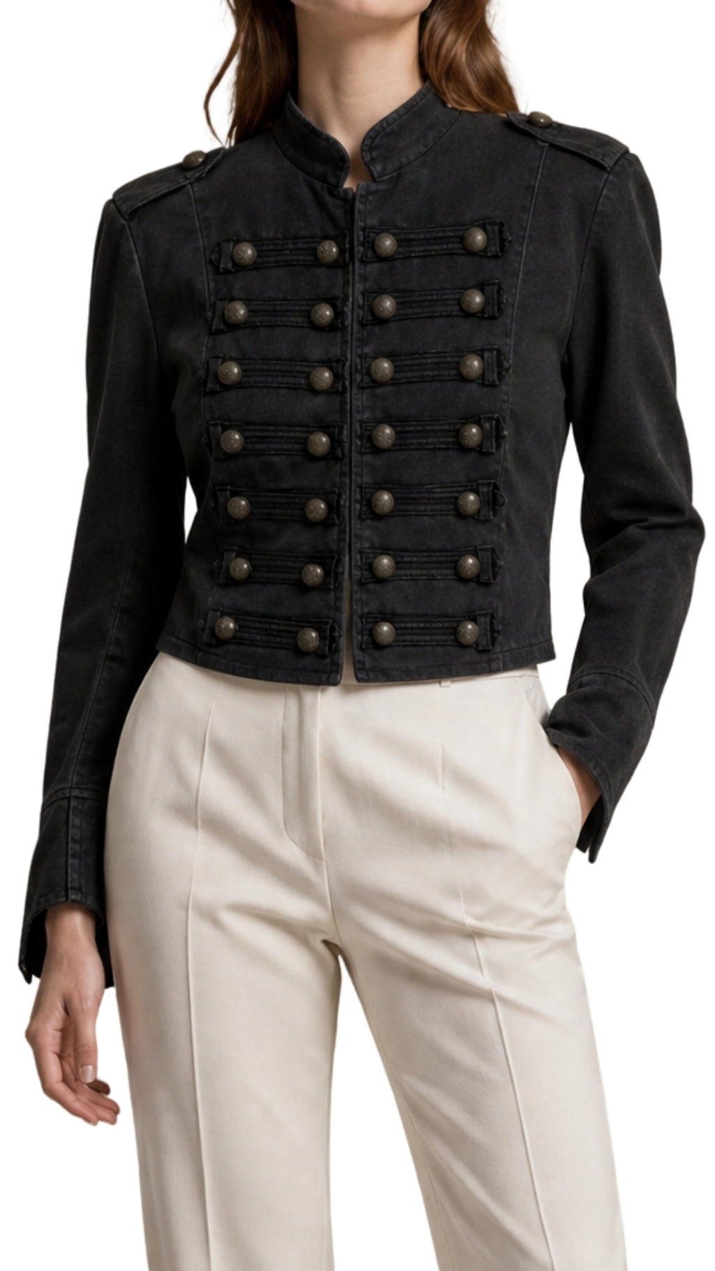 The Napoleon Denim Fit Jacket
