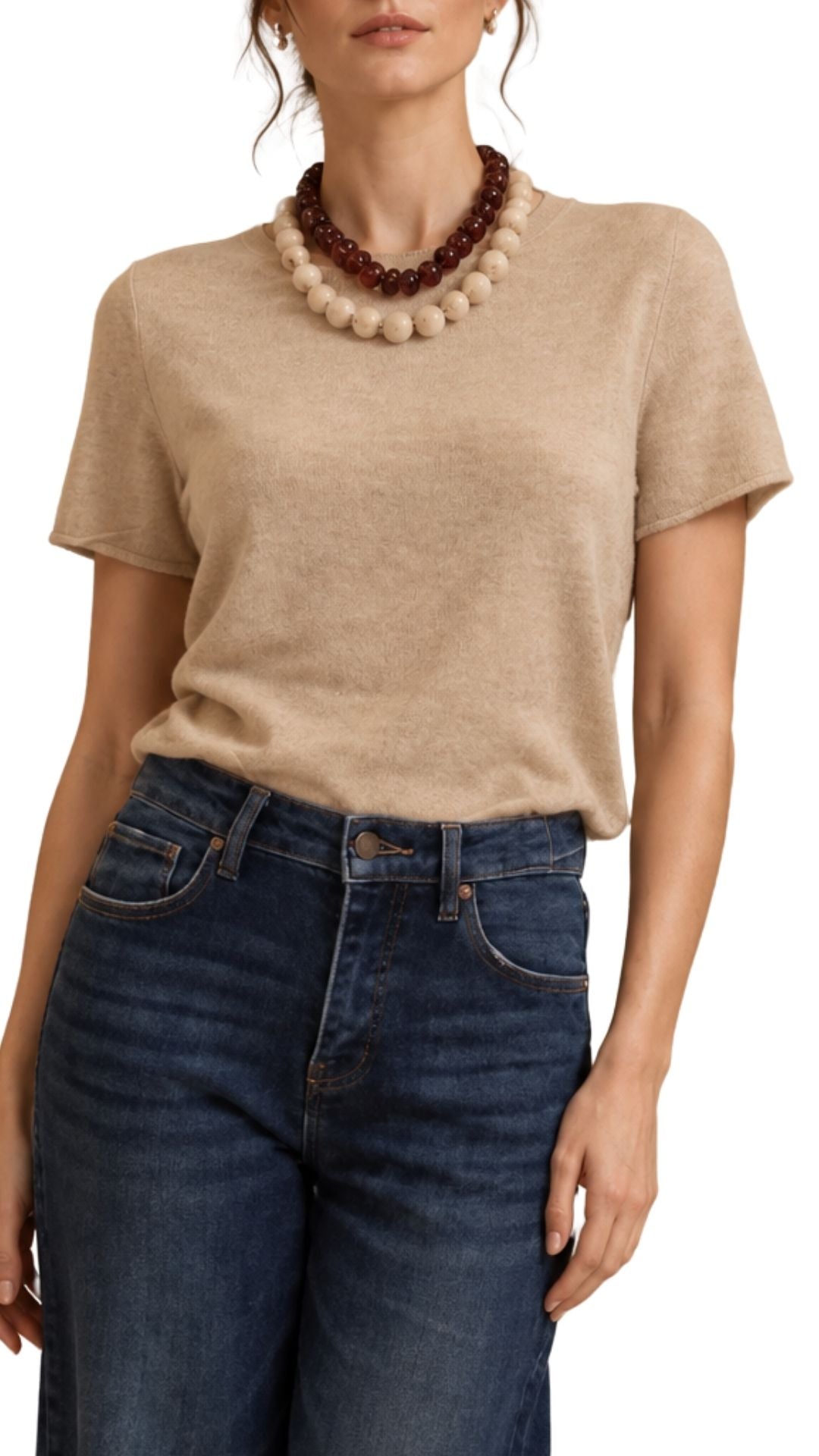 The Lina Chunky Beaded Necklace