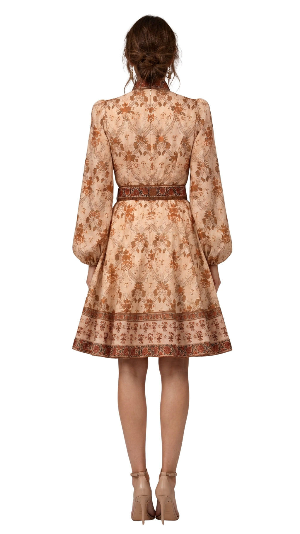 The Penelope Floral Button-Front Dress