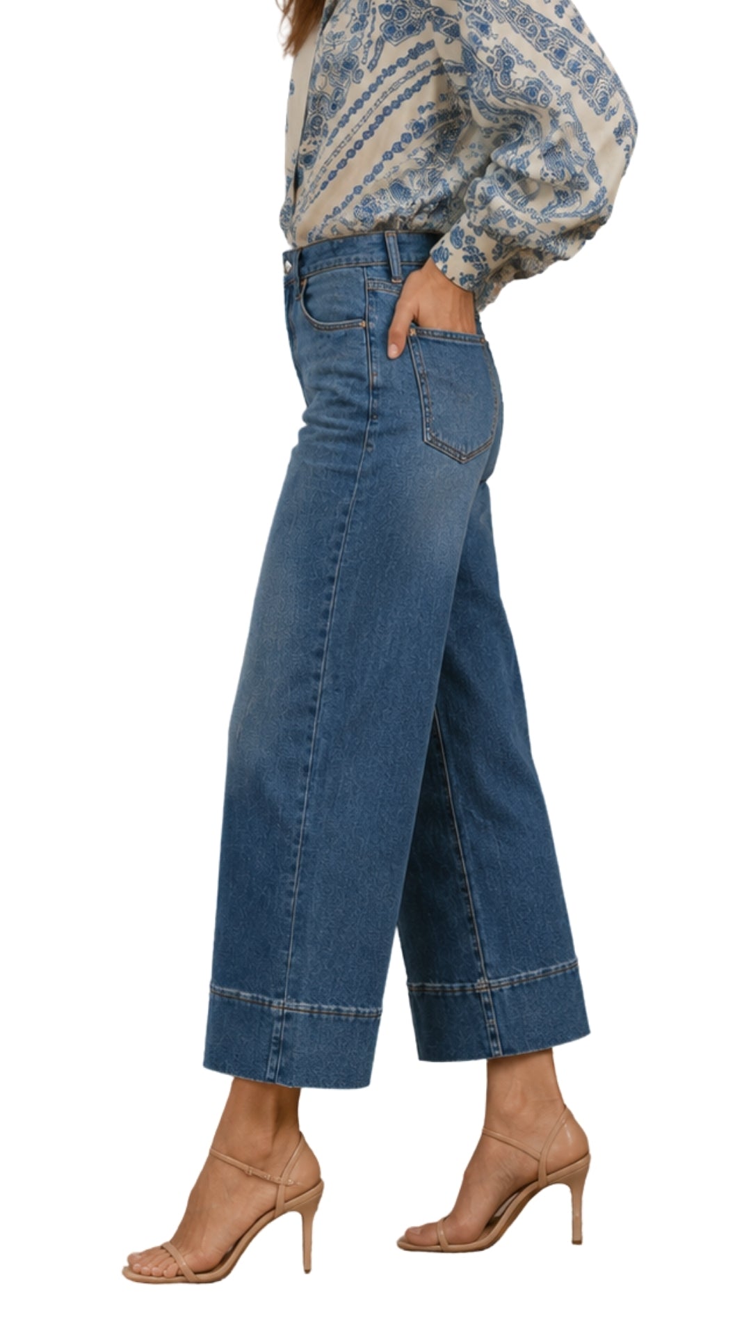 The Sasha Seam-Front Jeans