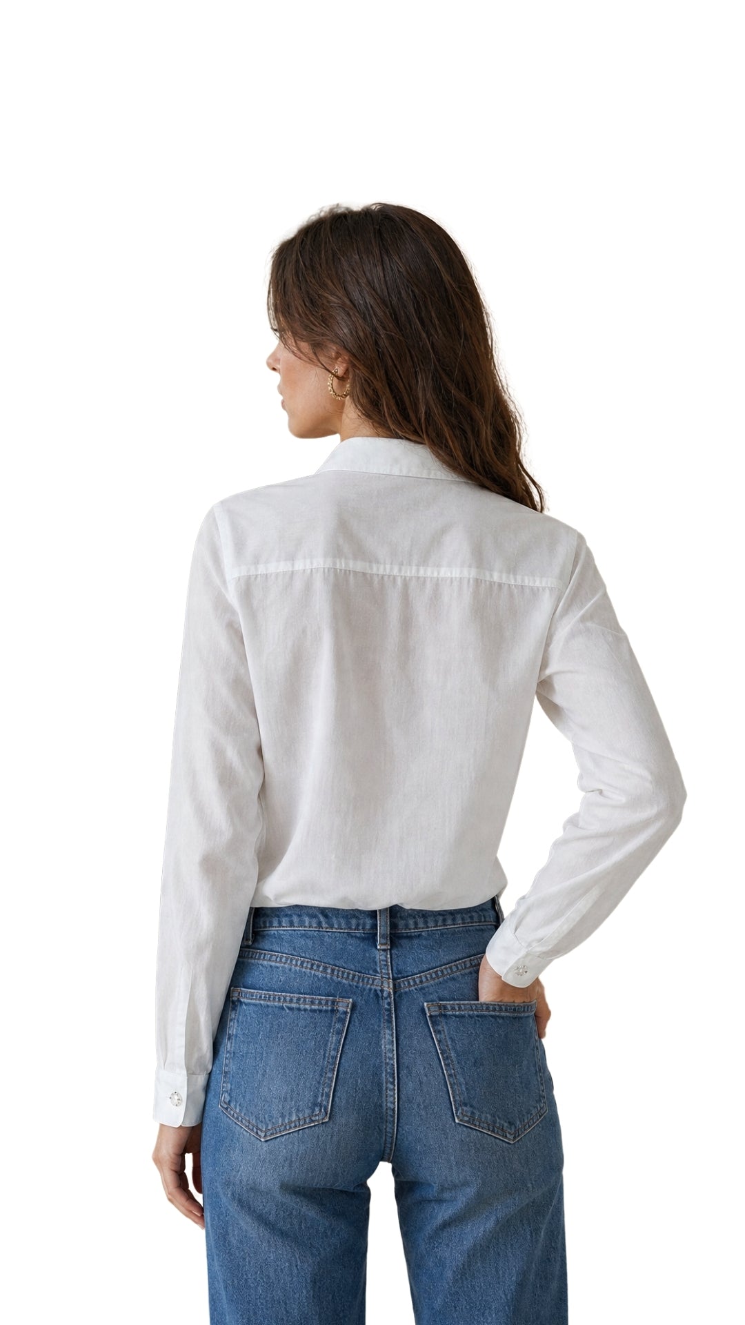 The Vintage Jewel Button Long Sleeve Shirt